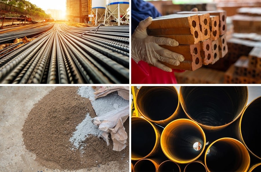 Cung cấp vật liệu, thiết bị xây dựng và dịch vụ liên quan