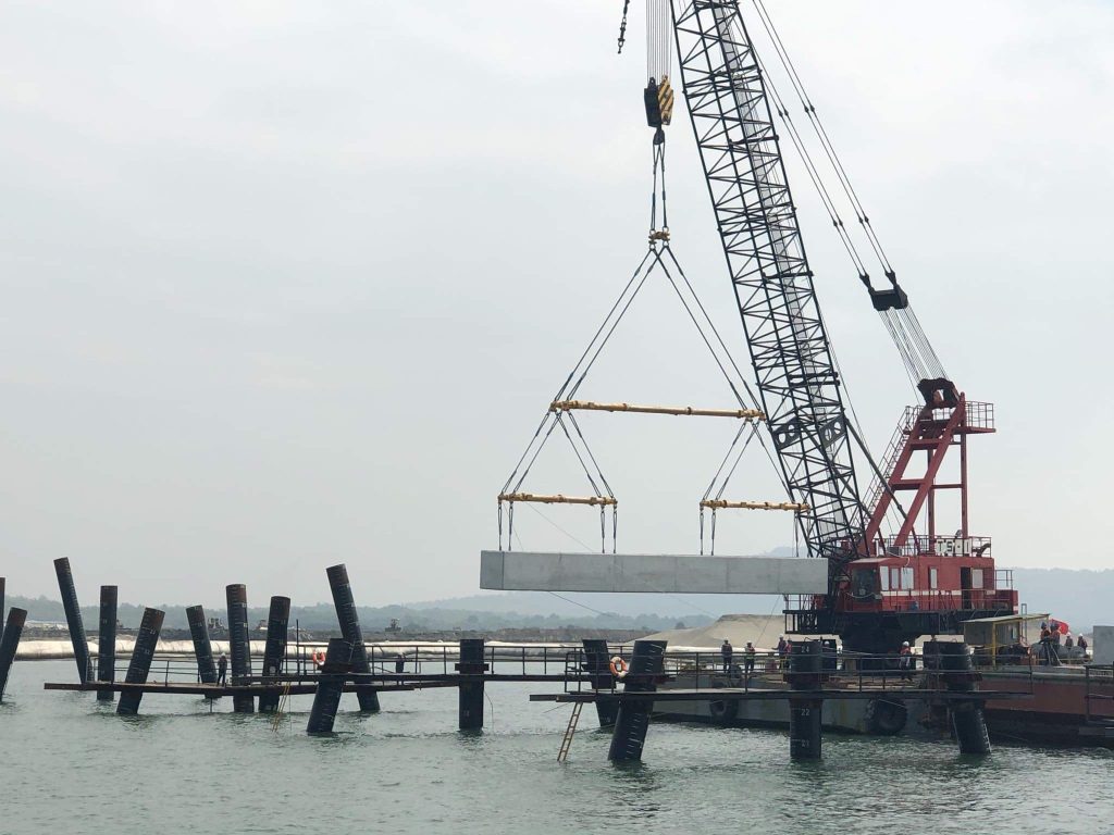 Dự án Gói F – Xây dựng cầu cảng thuộc Dự án Hóa dầu Long Sơn (LSP)